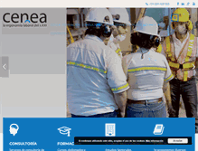 Tablet Screenshot of cenea.eu